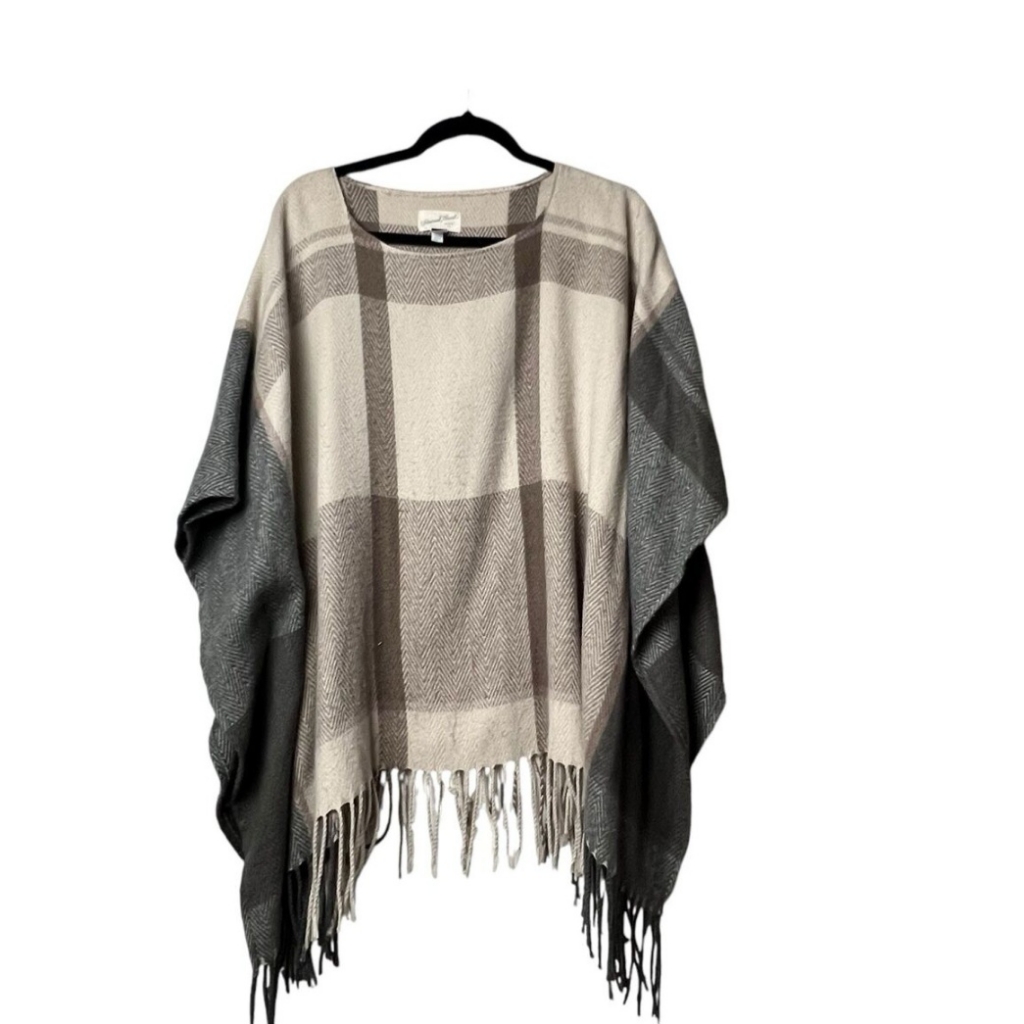 Universal Threads PolyesterRayon Soft One Size Fits Most Poncho